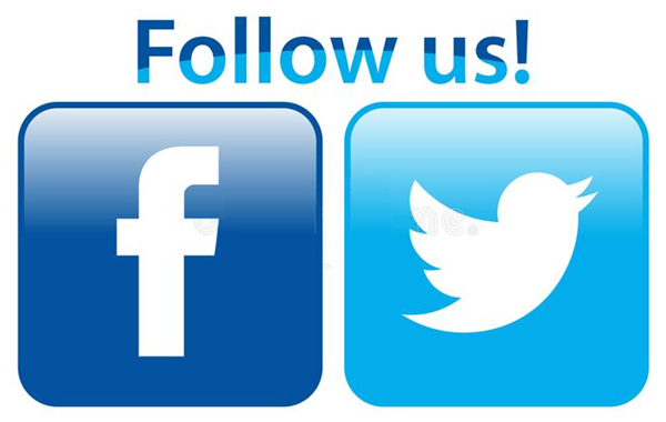 Follow Us on Social Media